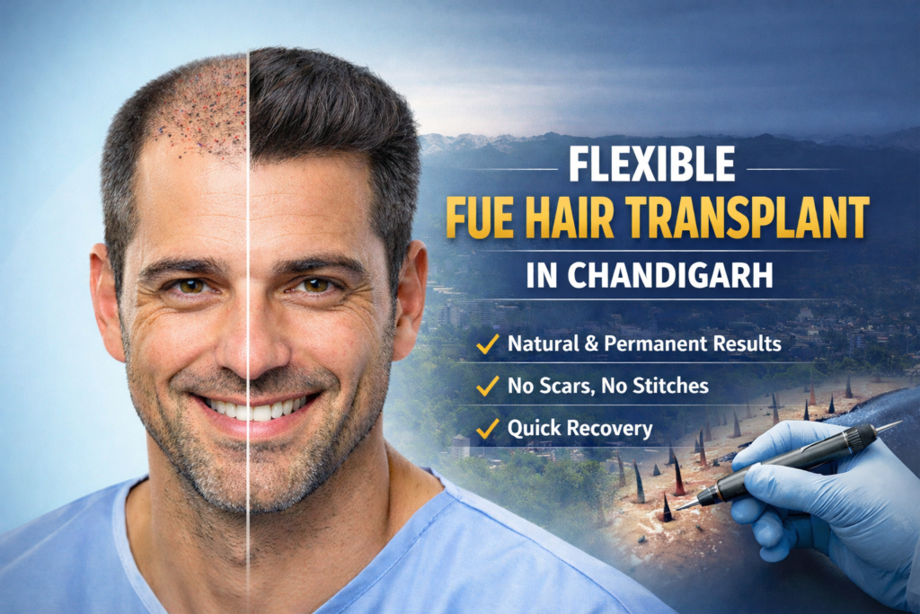 FUE Hair Transplant in Chandigarh