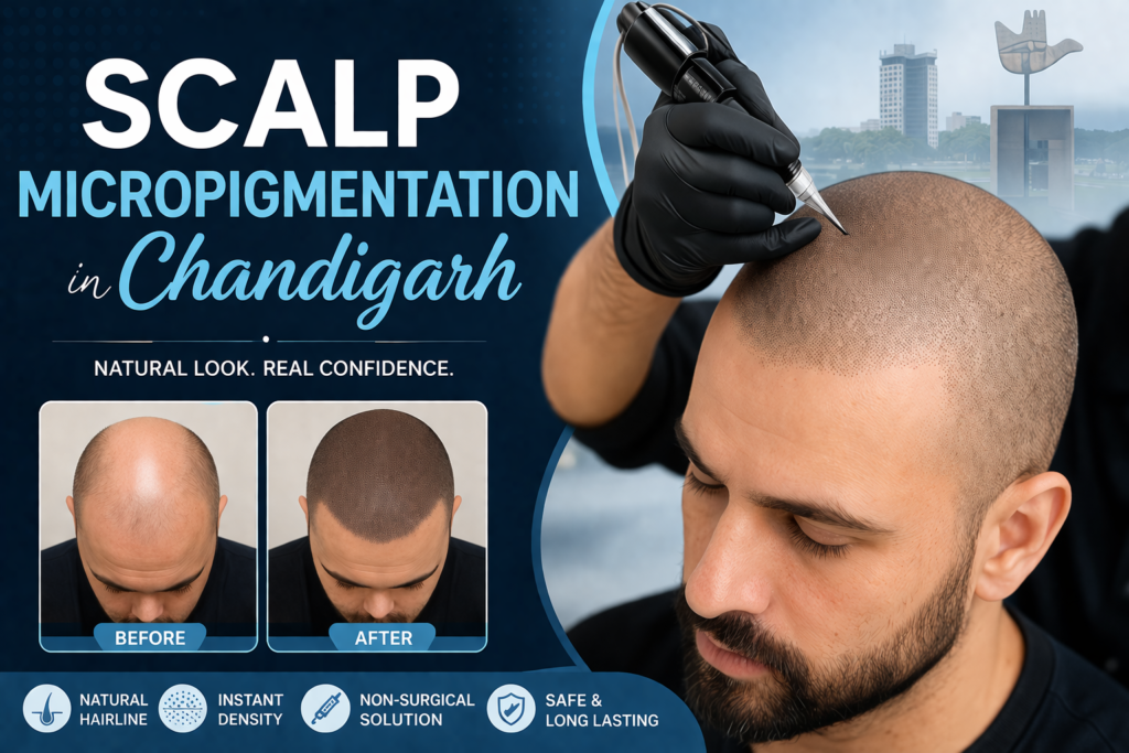 Scalp micropigmentation in Chandigarh