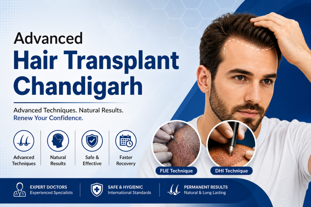 Advanced Hair Transplant Chandigarh