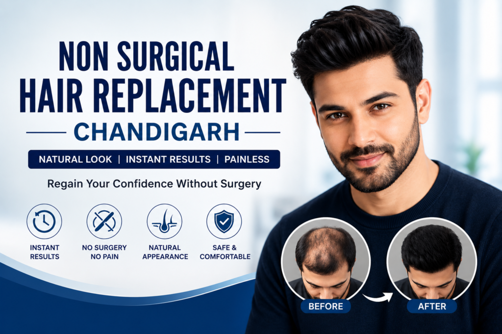 Non Surgical Hair Replacement Chandigarh