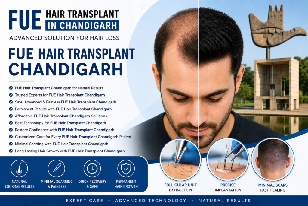 FUE Hair Transplant Chandigarh