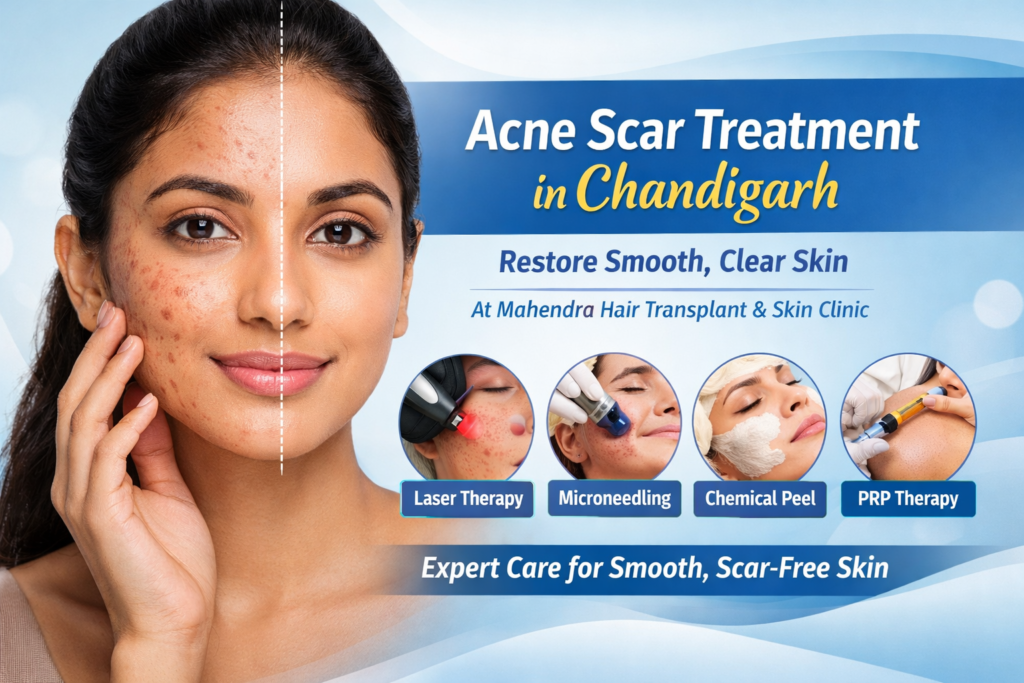 Acne Scar Treatment in Chandigarh | Mahendra Skin Clinic