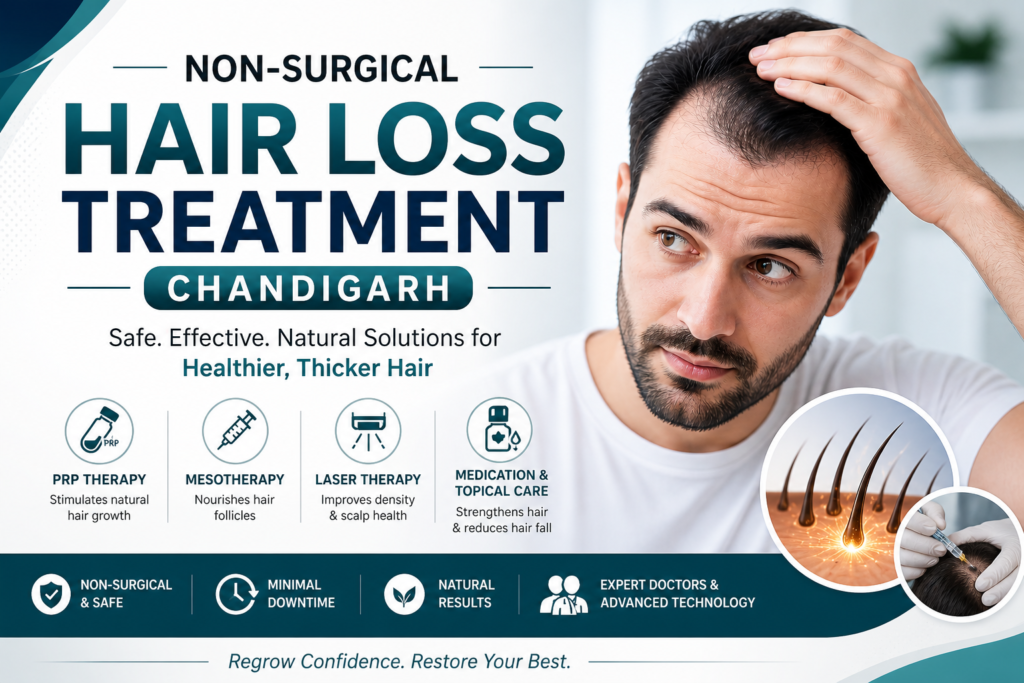 Non-Surgical Hair Loss Treatment Chandigarh