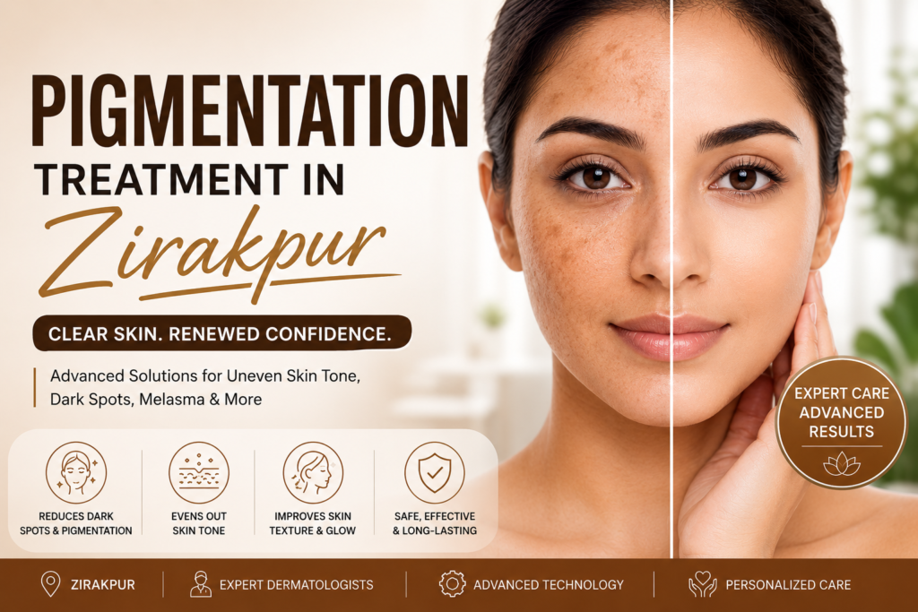 Pigmentation Treatment in Zirakpur | Clear & Radiant Skin Care