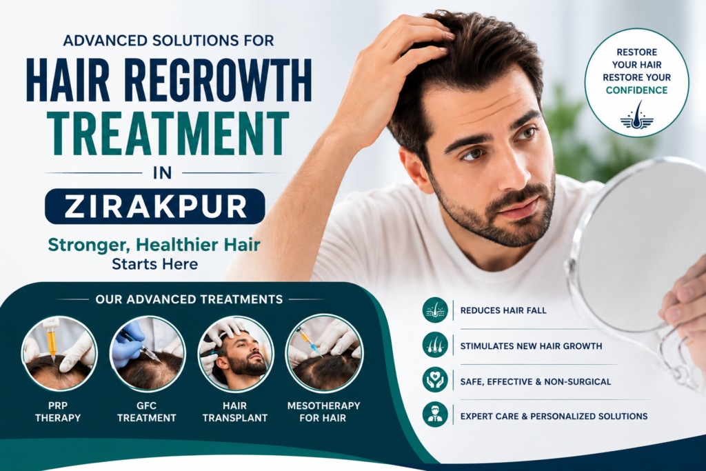 Hair Regrowth Treatment in Zirakpur