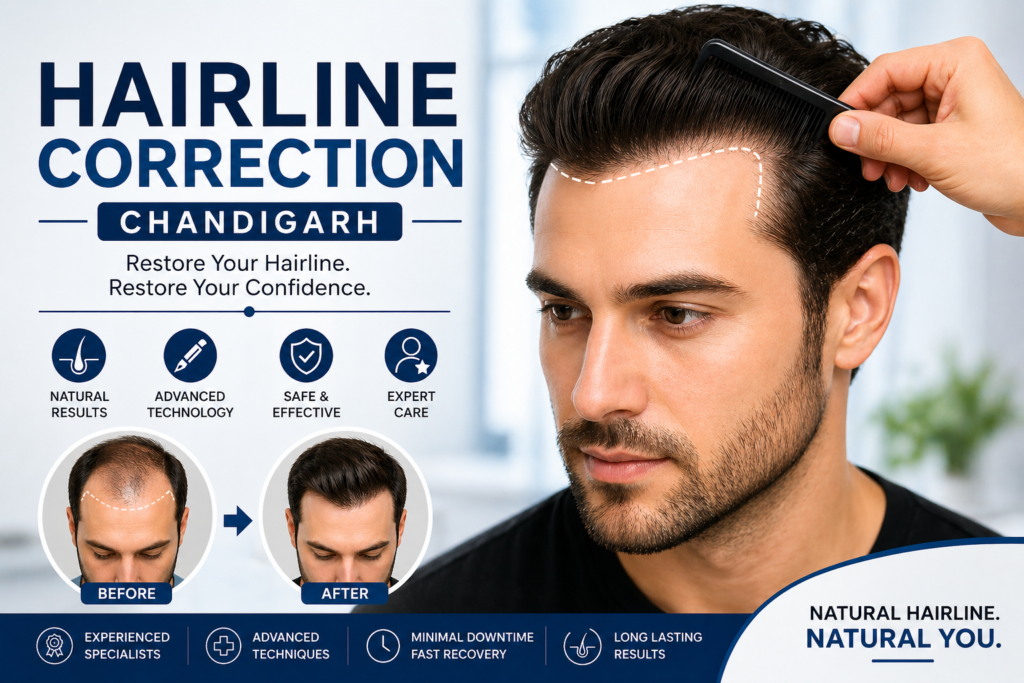 hairline correction Chandigarh