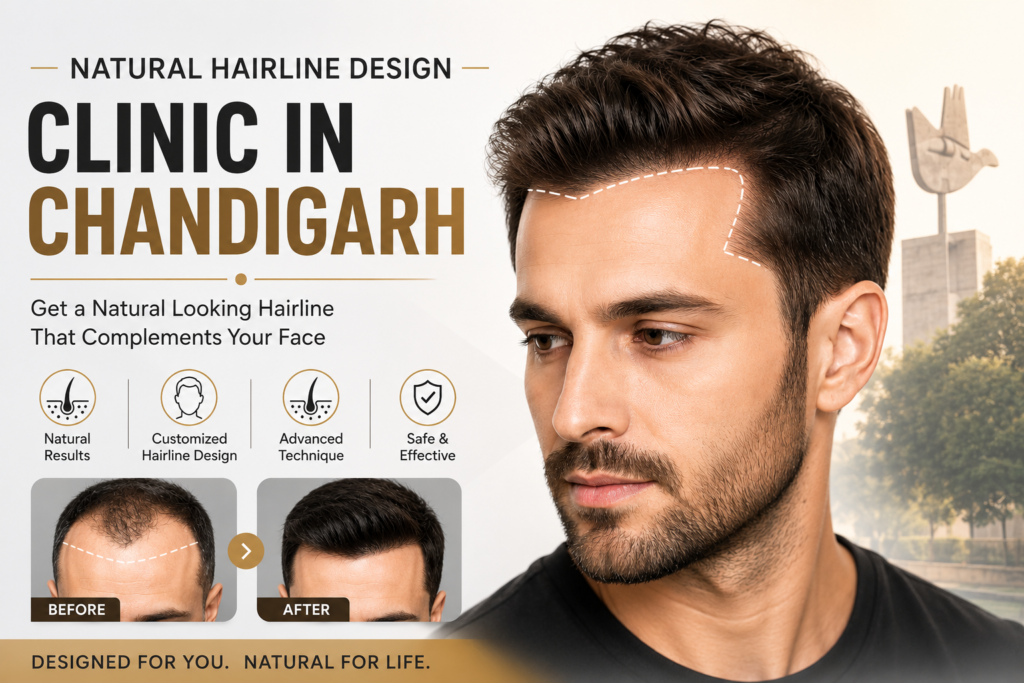 Natural Hairline Design Clinic in Chandigarh