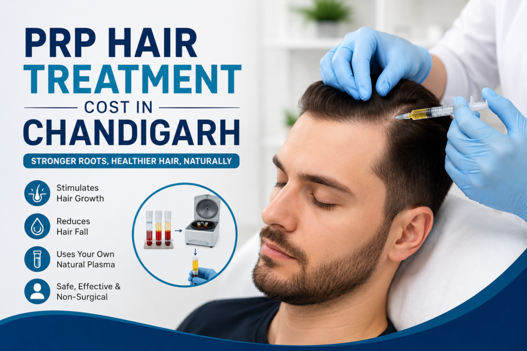 PRP Hair Treatment Cost Chandigarh