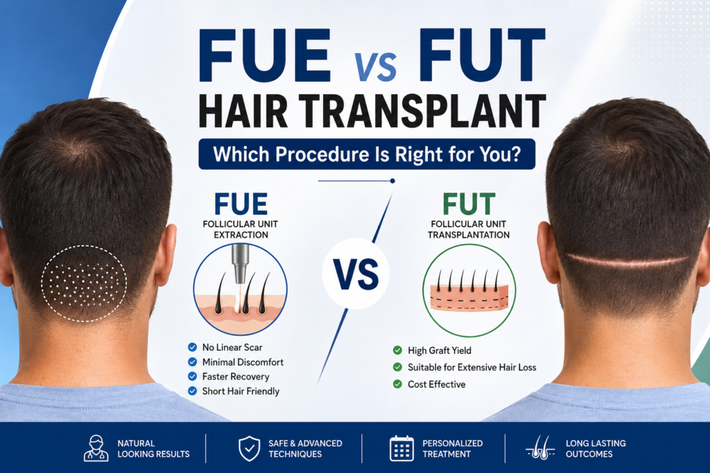 FUE vs FUT Hair Transplant Which Is Right for You
