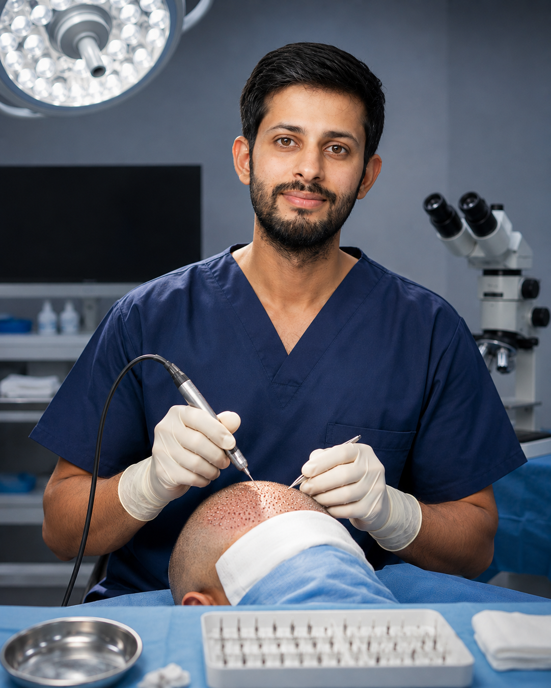 FUE hair transplant procedure